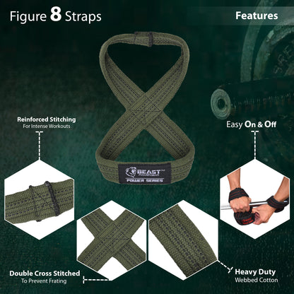 FIGURE 8 LIFTING STRAP  - GREEN/BLACK