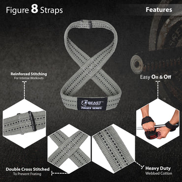 FIGURE 8 LIFTING STRAP  - GRAY/BLACK