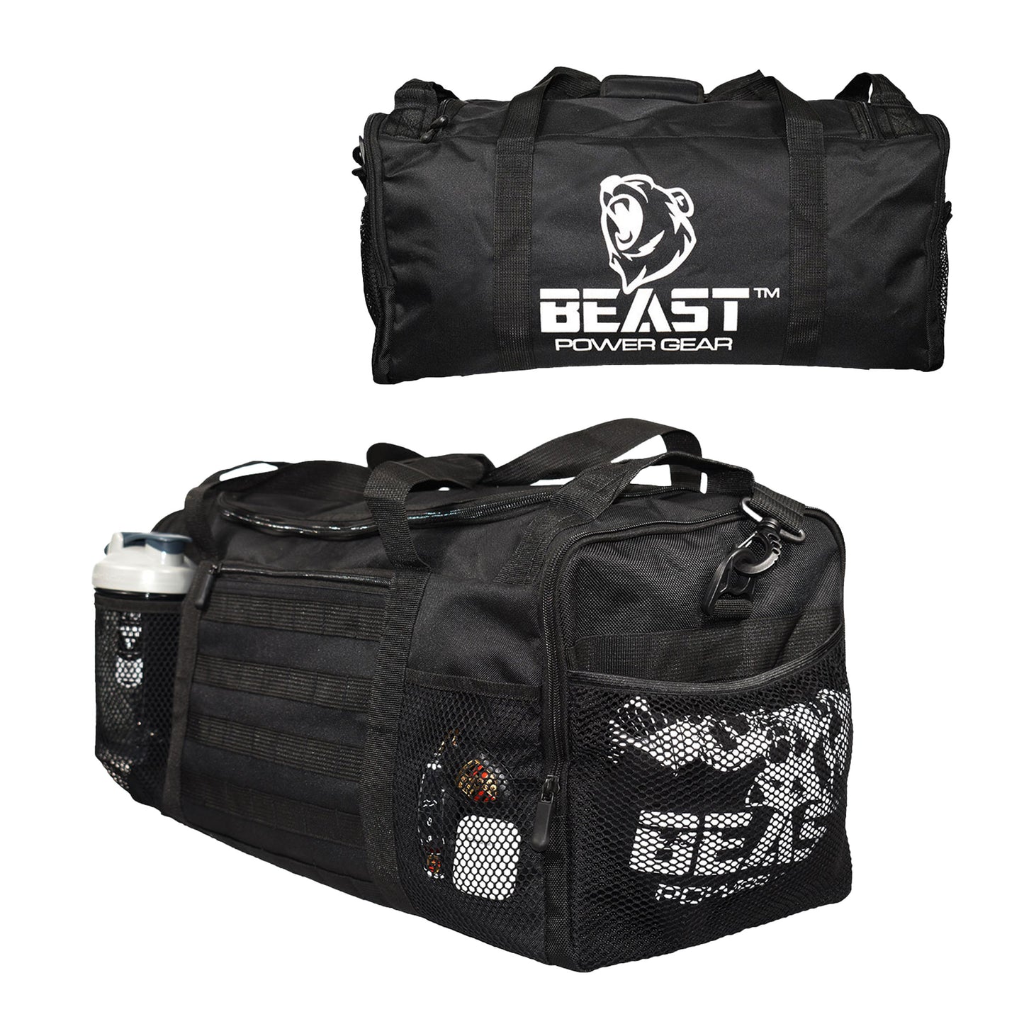 Duffle Gym Bag (Black)