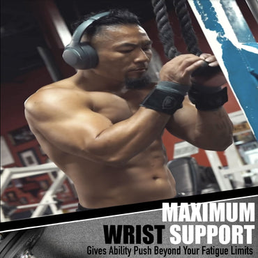 HEAVY DUTY WRIST WRAP - GRAY