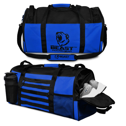 Duffle Gym Bag (Blue)