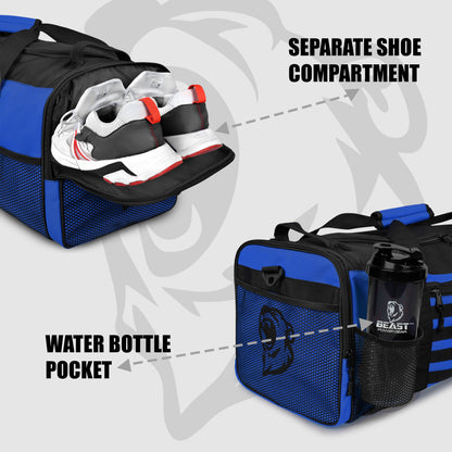 Duffle Gym Bag (Blue)