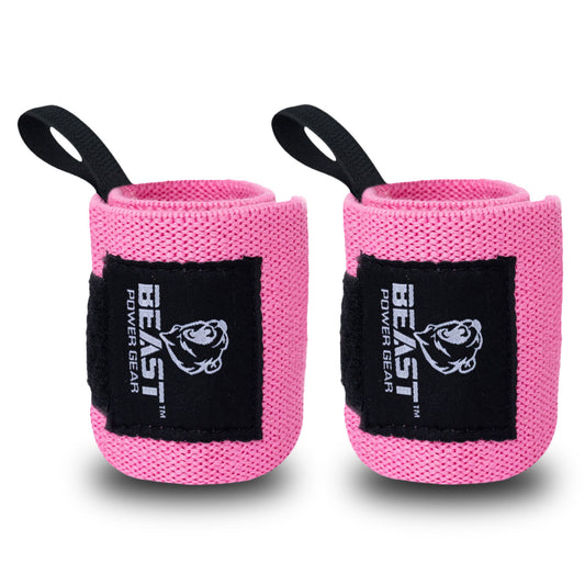 WOMEN WRIST WRAPS 14" (PINK)