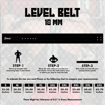 LEVER BELT 10MM FREE STRAP