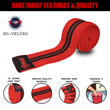 Knee Wraps 78"