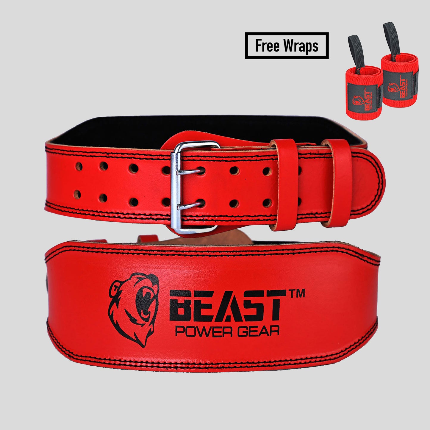 WEIGHTLIFTING BELT 4" - FREE WRAP