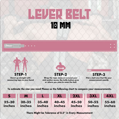 LEVER BELT 10MM FREE STRAP