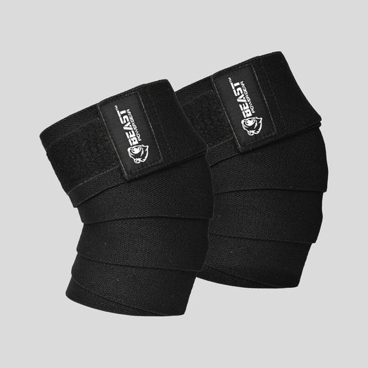 Knee Wraps 78" (Black)