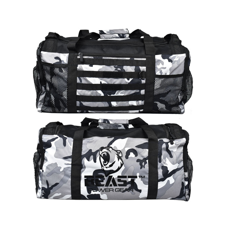 Duffle Gym Bag (Gray/Camo)