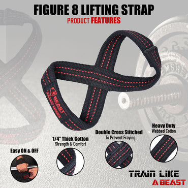 FIGURE 8 LIFTING STRAP  - BLACK/RED